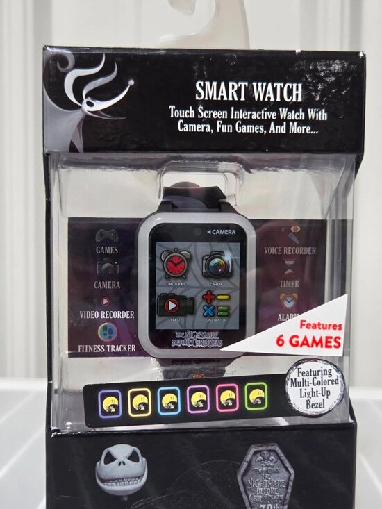 iTime Other - Nightmare Before Christmas Touchscreen Kids Smart Watch Silicone Strap & 6 Games